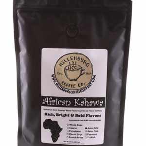 African Kahawa – Unique complex flavor medium body